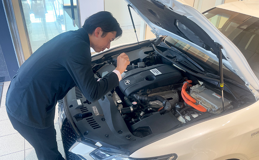 いろいろな車に出会うので、しょっちゅう『あの車いいなぁ』とか言ってます(笑)