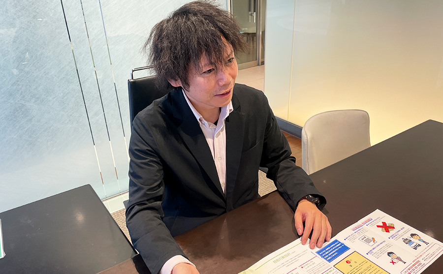 相談しにくい職場はストレスが溜まるので、気軽に相談できる環境を意識しています!